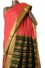Grand Zari Checks Zari Butta Finest Pure Mysore Crepe Silk Saree 